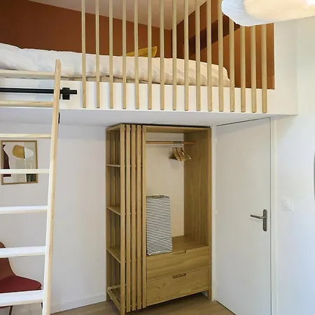 Le Verrier - T3 6 Pers - Mezzanine - Lille 13 Min